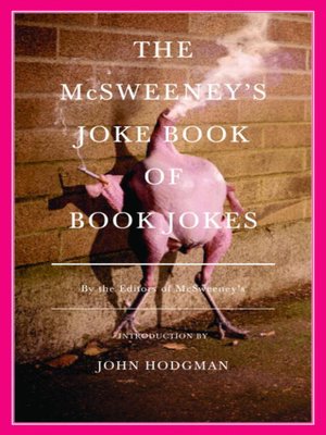 cover image of The McSweeney's Joke Book of Book Jokes
